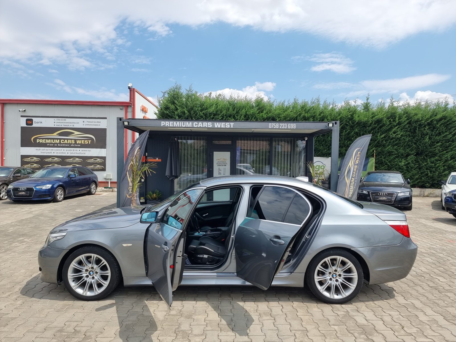 BMW 525D M-PAKET STAGE 1, 3.0 DIESEL, 197 CP, AN 2007             RATE-LIVRARE-GARANTIE