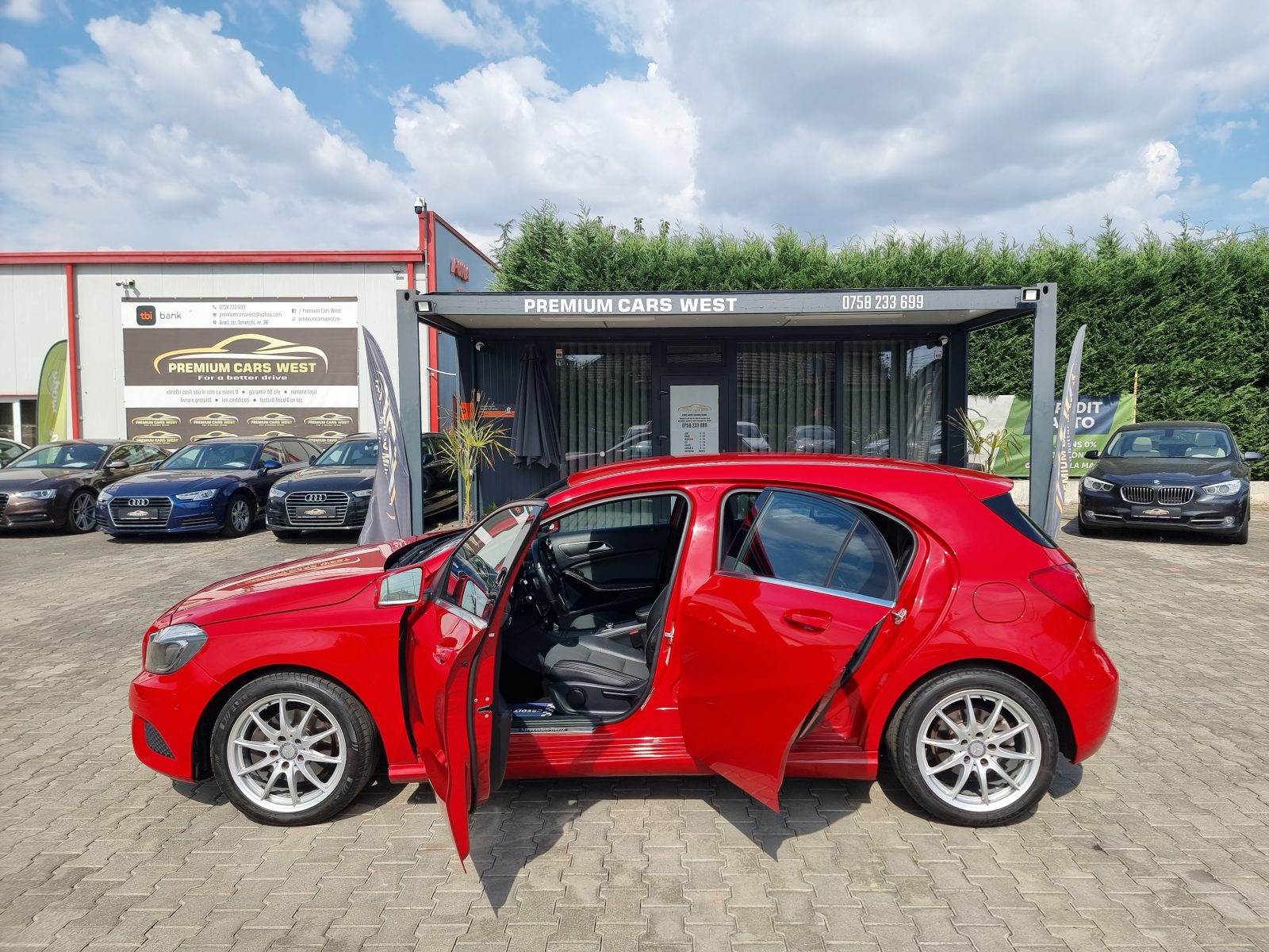 MERCEDES-BENZ A180, 1.6 BENZINA, 122 CP, AN 2015, EURO 6         RATE-LIVRARE-GARANTIE