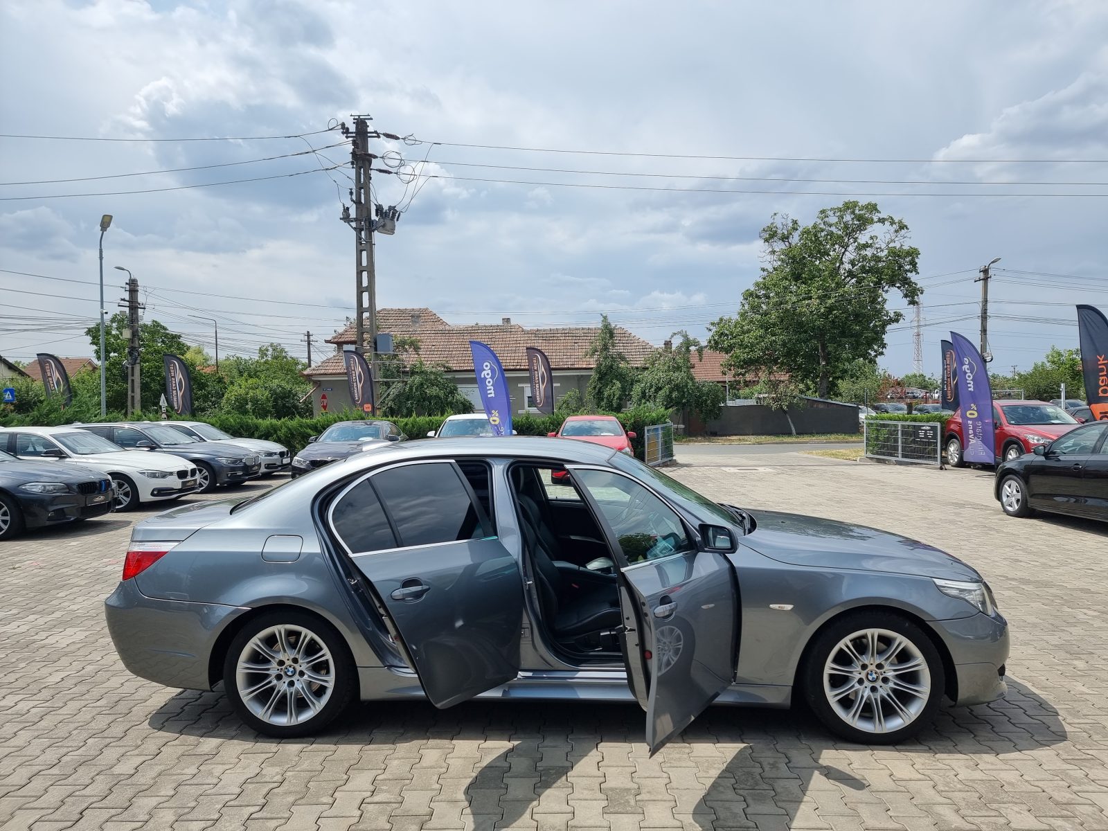BMW 525D M-PAKET STAGE 1, 3.0 DIESEL, 197 CP, AN 2007             RATE-LIVRARE-GARANTIE
