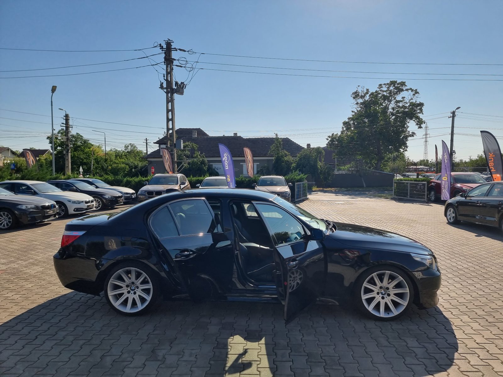 BMW 520D E60 M-PAKET, 2.0 DIESEL, 177 CP, AN 2008        RATE-LIVRARE-GARANTIE