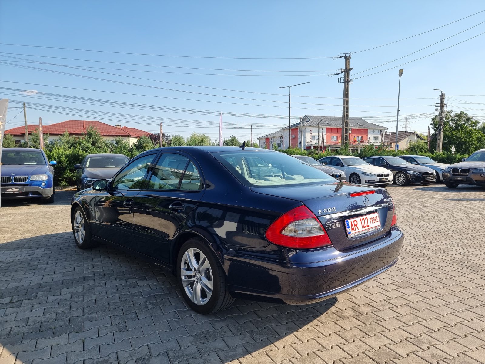 MERCEDES-BENZ E200 KOMPRESSOR, 1.8 BENZINA, 184 CP, AN 2007            RATE-LIVRARE-GARANTIE