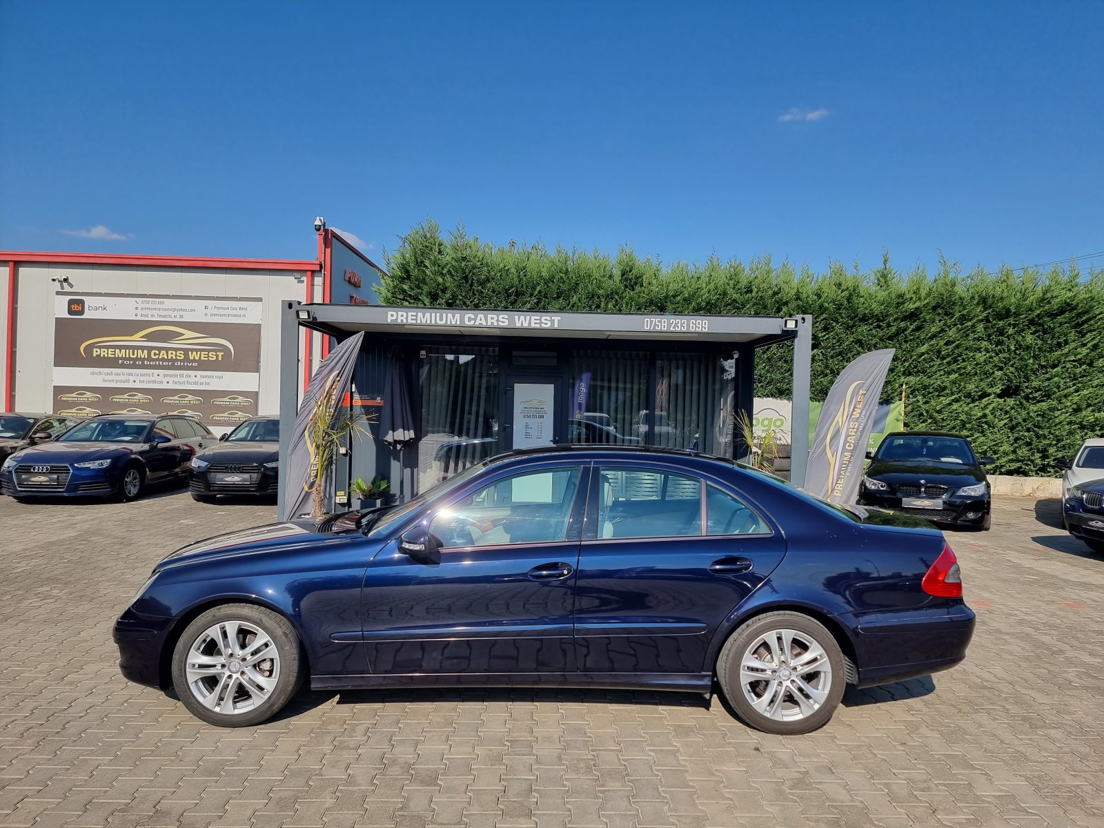 MERCEDES-BENZ E200 KOMPRESSOR, 1.8 BENZINA, 184 CP, AN 2007            RATE-LIVRARE-GARANTIE
