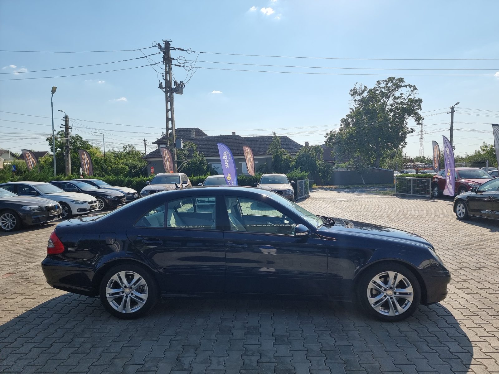 MERCEDES-BENZ E200 KOMPRESSOR, 1.8 BENZINA, 184 CP, AN 2007            RATE-LIVRARE-GARANTIE