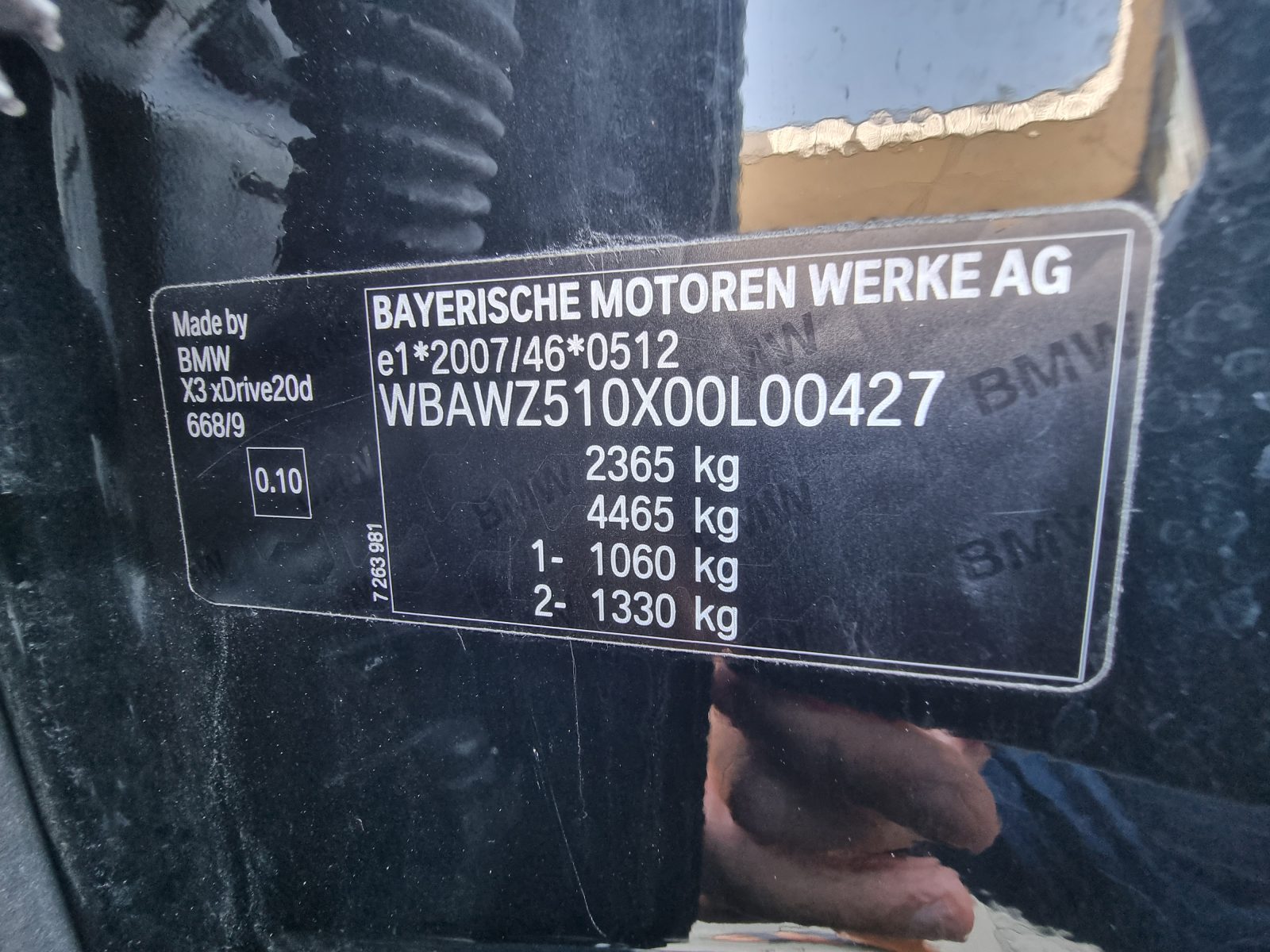 BMW X3 XDRIVE, 2.0 DIESEL, 190 CP, AN 2014, EURO 6 RATE-LIVRARE-GARANTIE