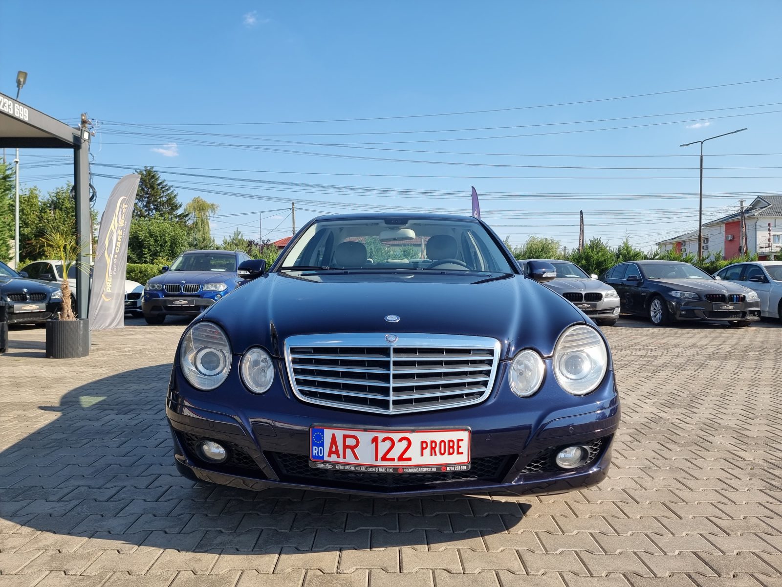 MERCEDES-BENZ E200 KOMPRESSOR, 1.8 BENZINA, 184 CP, AN 2007            RATE-LIVRARE-GARANTIE