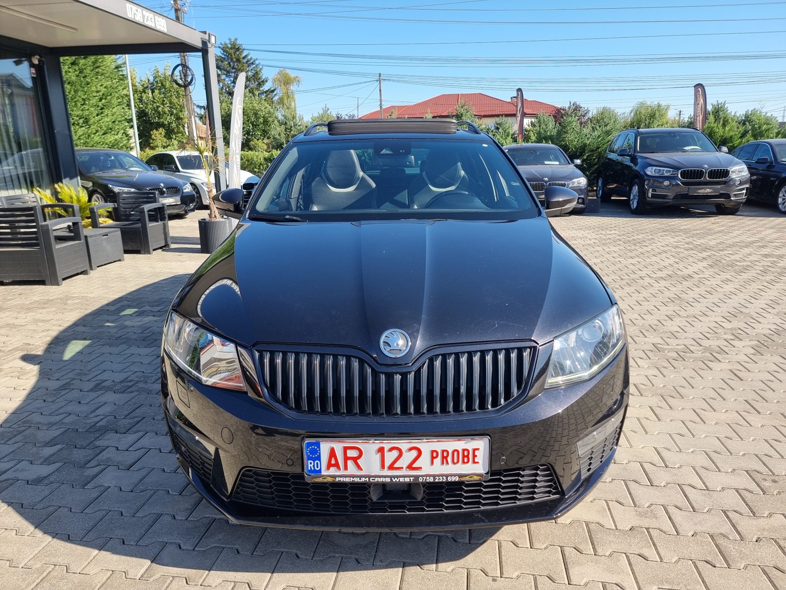 SKODA OCTAVIA VRS, 2.0 TDI, 185 CP, AN 2014 (DISTRIBUTIE SCHIMBATA), EURO 5 RATE-LIVRARE-GARANTIE