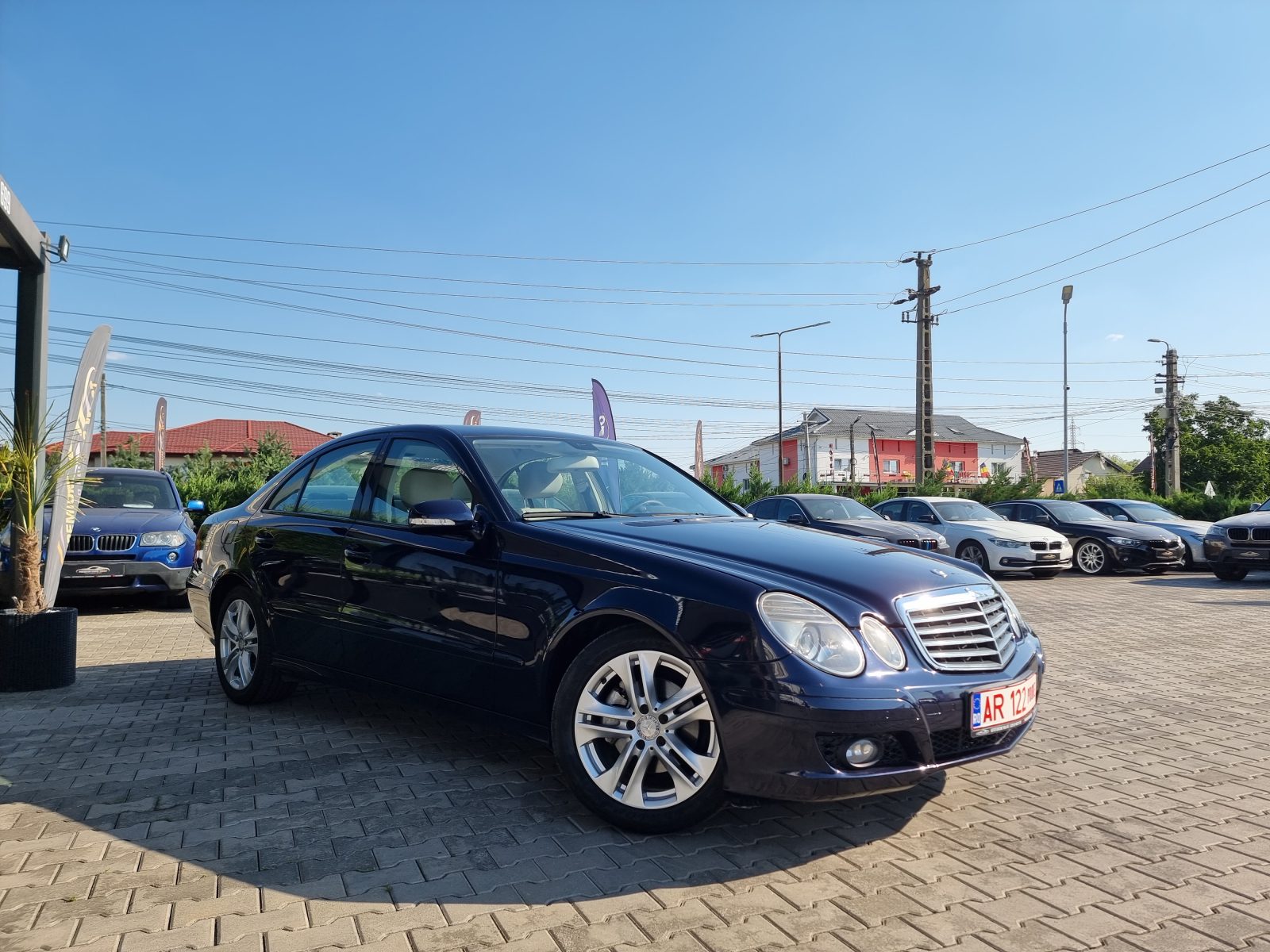MERCEDES-BENZ E200 KOMPRESSOR, 1.8 BENZINA, 184 CP, AN 2007            RATE-LIVRARE-GARANTIE