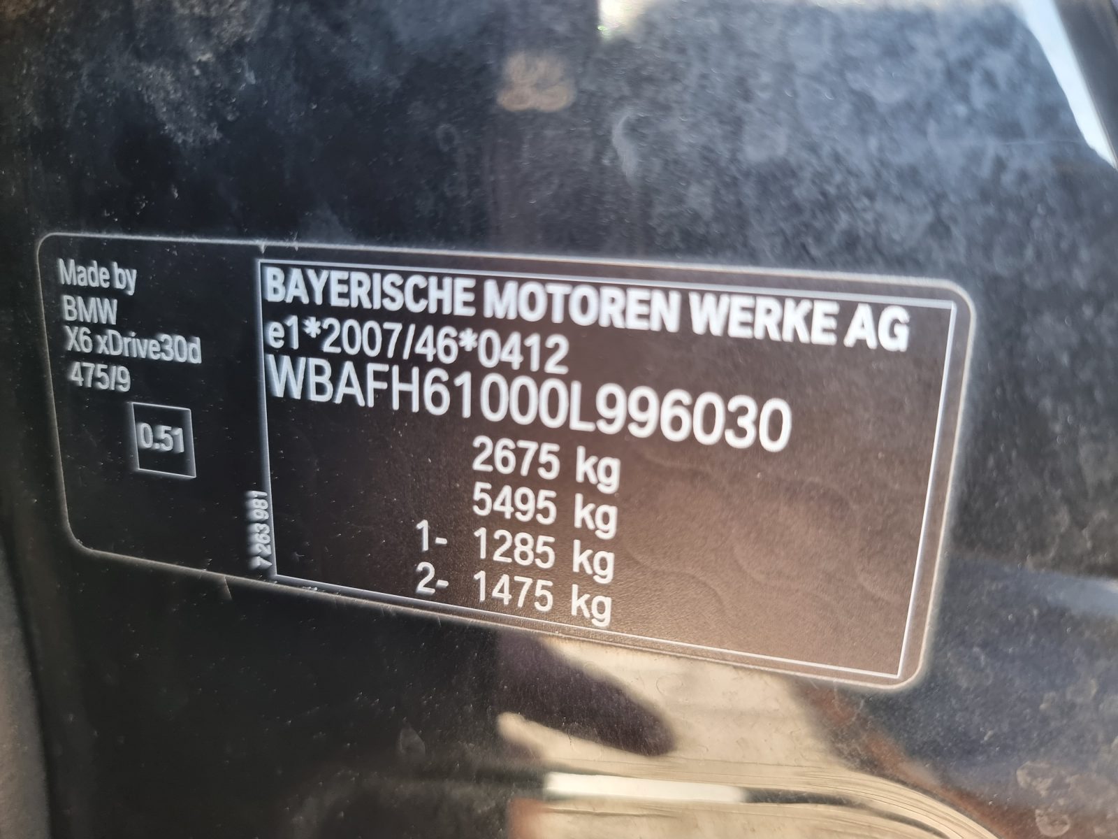 BMW X6, 3.0 TDI, 245 CP, AN 2012, EURO 5 RATE-LIVRARE-GARANTIE