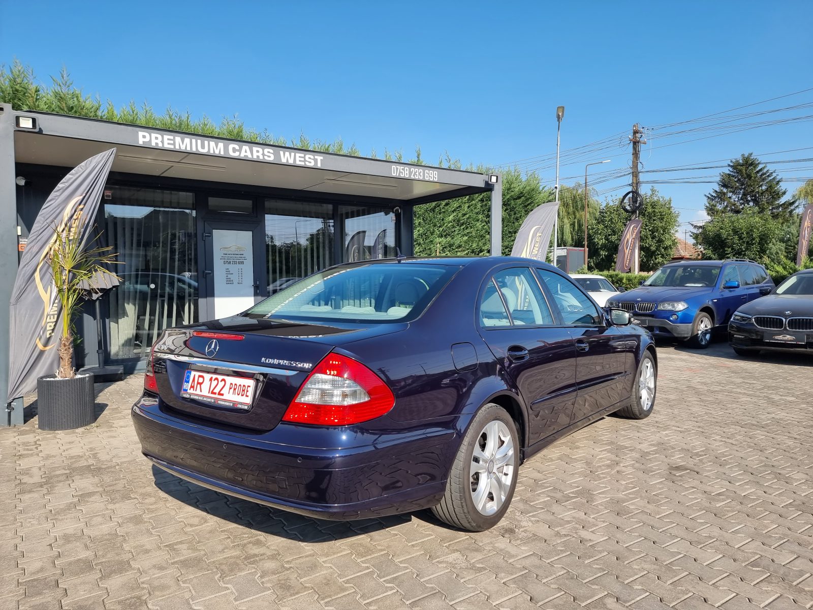 MERCEDES-BENZ E200 KOMPRESSOR, 1.8 BENZINA, 184 CP, AN 2007            RATE-LIVRARE-GARANTIE