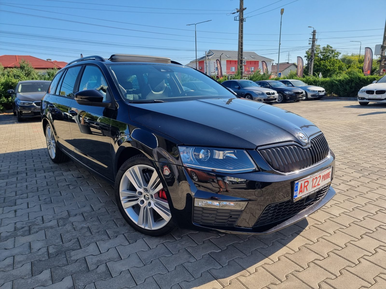 SKODA OCTAVIA VRS, 2.0 TDI, 185 CP, AN 2014 (DISTRIBUTIE SCHIMBATA), EURO 5 RATE-LIVRARE-GARANTIE
