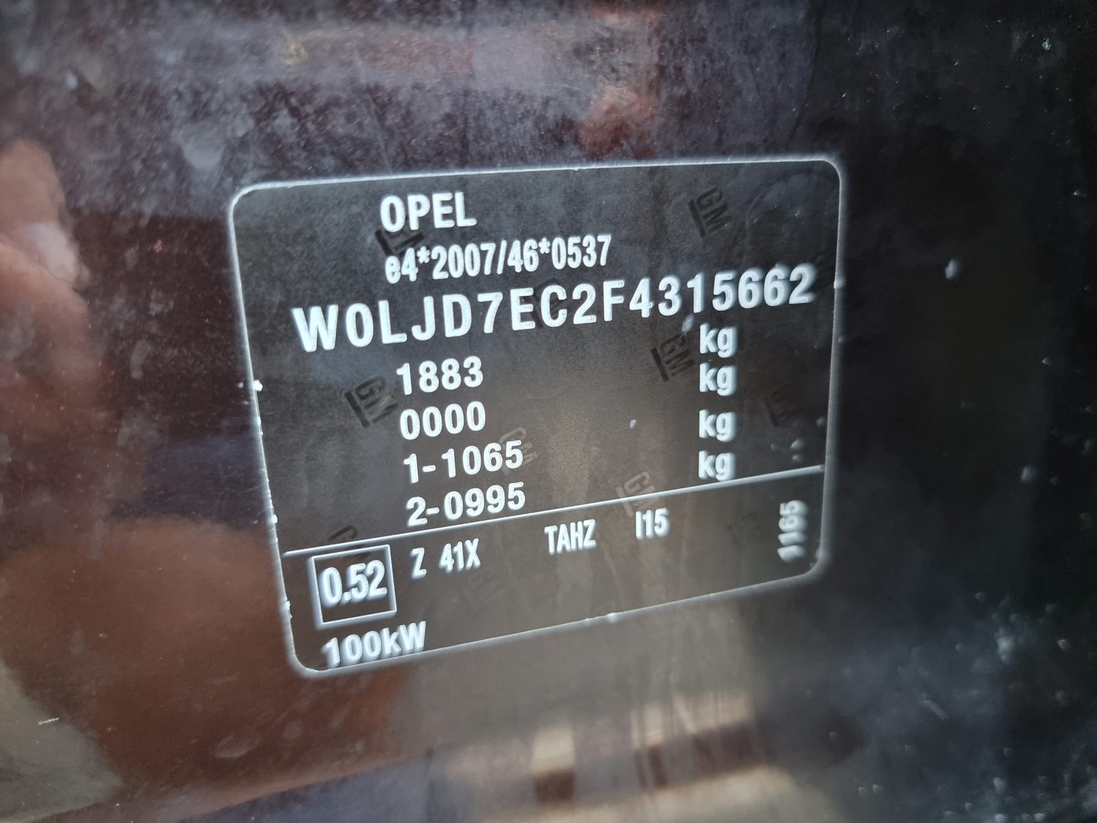 OPEL MOKKA, 1.6 CDTI, 135 CP, AN 2015 (DISTRIBUTIE SCHIMBATA), EURO 5 RATE-LIVRARE-GARANTIE