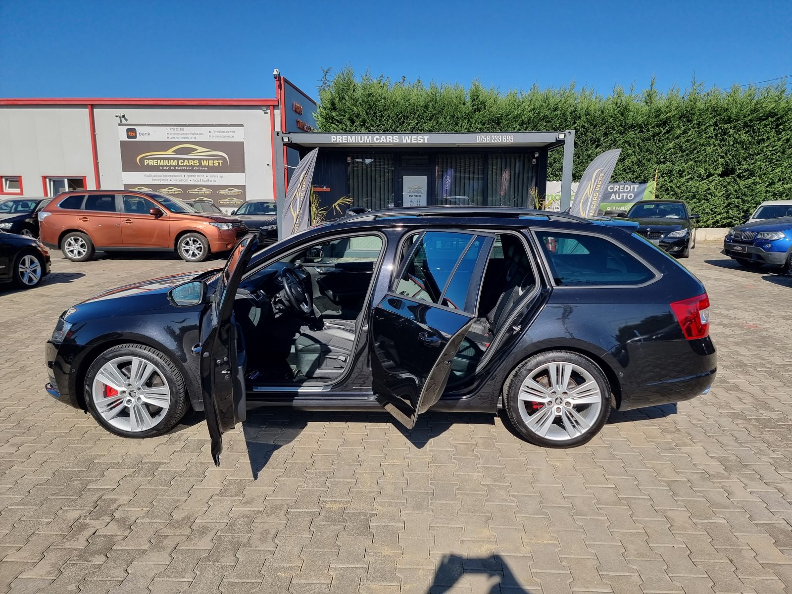 SKODA OCTAVIA VRS, 2.0 TDI, 185 CP, AN 2014 (DISTRIBUTIE SCHIMBATA), EURO 5 RATE-LIVRARE-GARANTIE