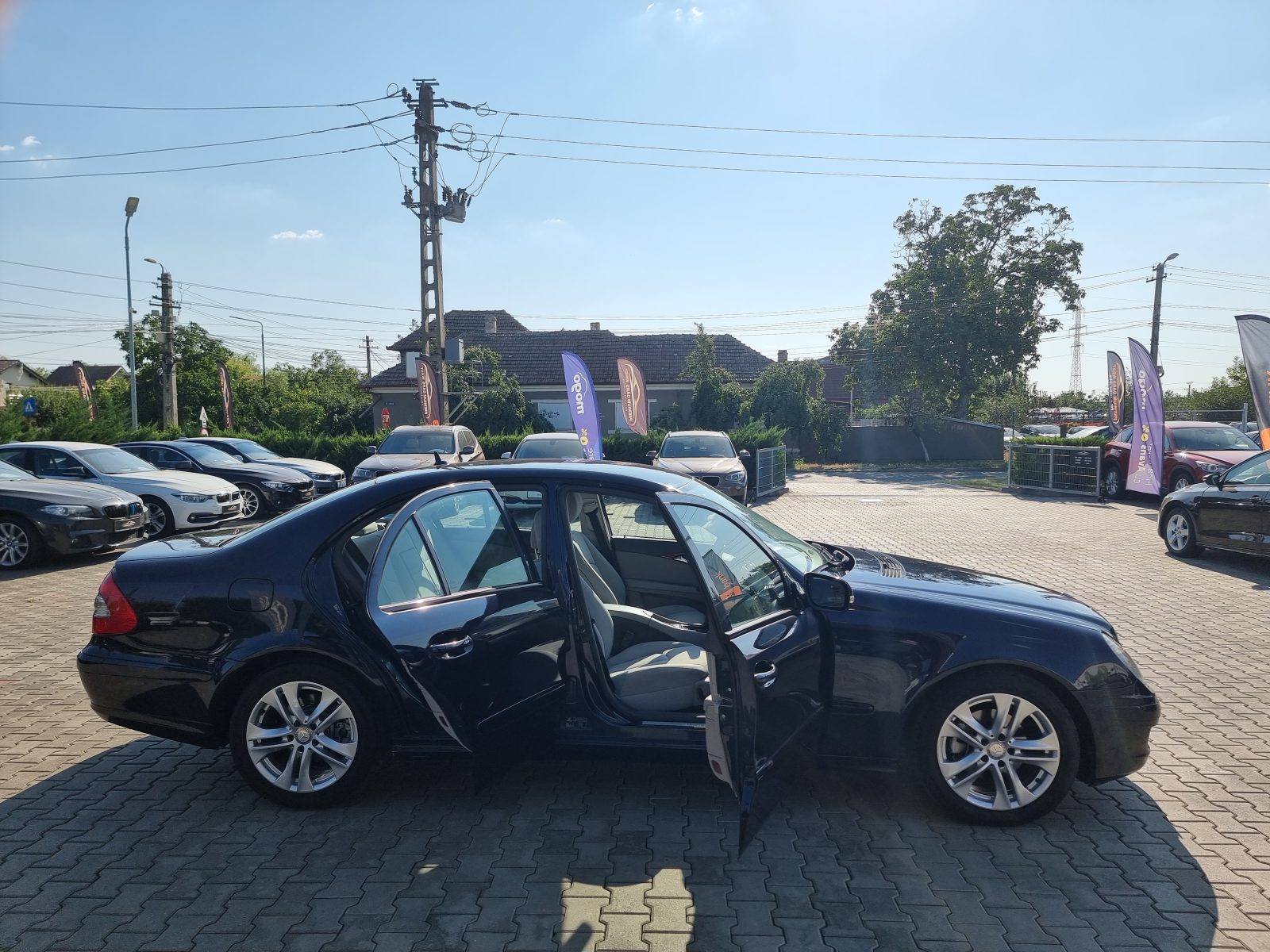 MERCEDES-BENZ E200 KOMPRESSOR, 1.8 BENZINA, 184 CP, AN 2007            RATE-LIVRARE-GARANTIE