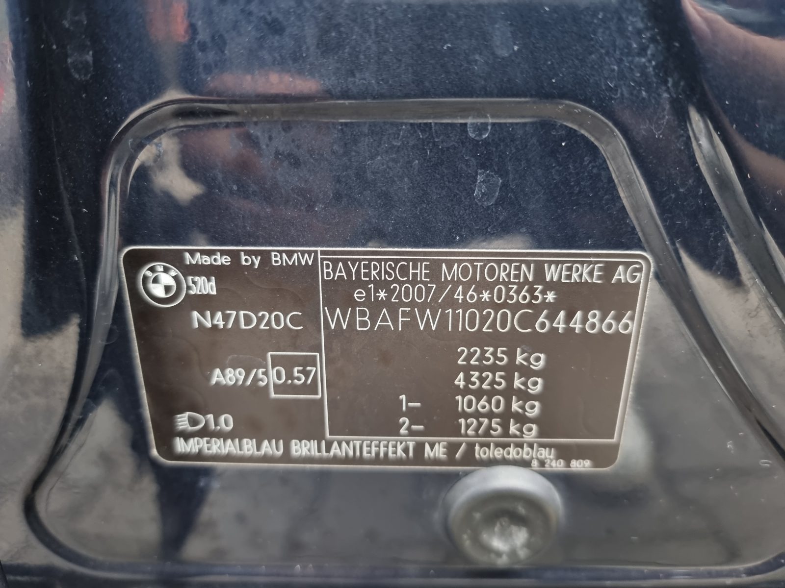 BMW 520D, 2.0 DIESEL, 184 CP, AN 11/2010, EURO 5       RATE-LIVRARE-GARANTIE