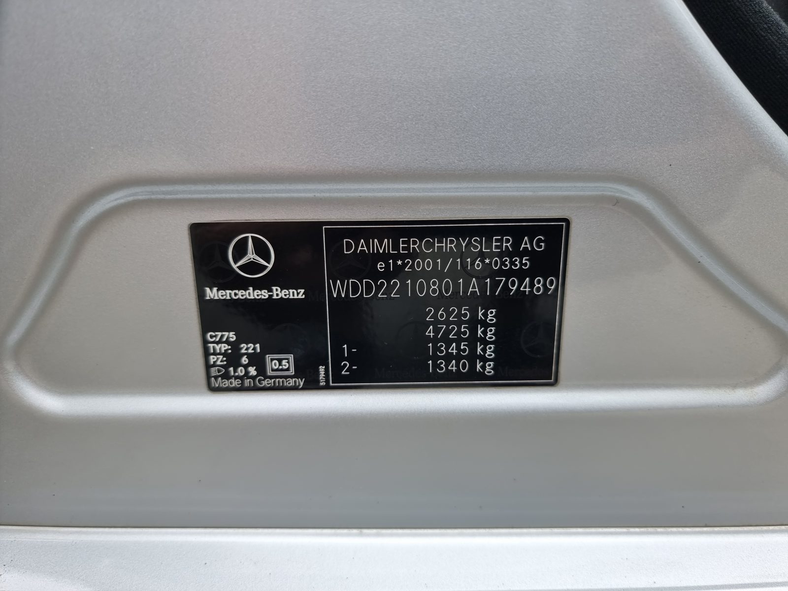 MERCEDES-BENZ S320 CDI 4MATIC, 3.0 DIESEL, 235 CP, AN 10/2007        RATE-LIVRARE-GARANTIE