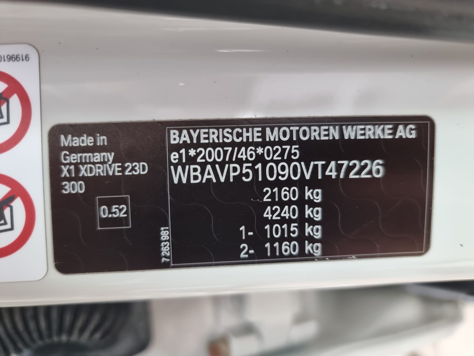 BMW X1 XDRIVE, 2.0 DIESEL, 204 CP, AN 12/2011, EURO 5         RATE-LIVRARE-GARANTIE